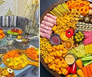 دیزاین خوشگل واسه سینی مزه در مهمونی آخر هفته؛ ایده های آمریکایی با طعم های متنوع