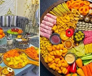 دیزاین خوشگل واسه سینی مزه در مهمونی آخر هفته؛ ایده های آمریکایی با طعم های متنوع