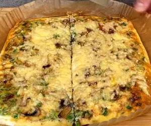 آموزش آشپزی؛ به خوشمزگی پیتزاست فوری هم آماده میشه