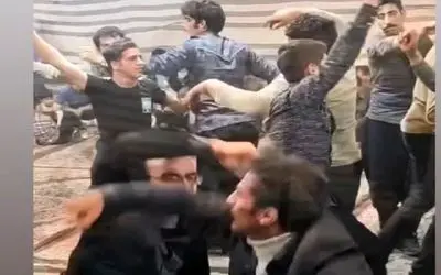 آواز شاد؛ تو عروسی دهه 50 شونصد سال پیش چه رقصی میکننن فقط اونی که دمپا گشاد پوشید