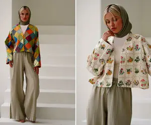 جذاب ترین کت ترند سالُ میشناسی؟ کت کراپ هم سوزن دوزیش قشنگه هم کنفیش