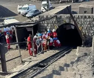 (ویدئو) توضیحات مدیر معدن معدنجو به وزیر صمت درباره علل وقوع انفجار طبس