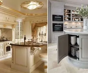 کابینت ممبران برای آشپزخونه‌های کوچیک / پیشنهادی ایده آل جهت بزرگ نشون دادن فضات