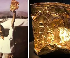 کشفی در ویرانه‌های به جا مانده از دوران پرشکوه ایران باستان: جام 2800 ساله حسنلو 