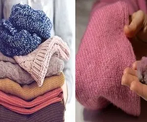از بین بردن پرز لباس های بافت و زمستونی؛ کاری کن خودتم حتی فک کنی تازه خریدیشون
