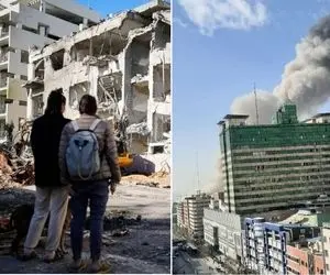 منطقه‌ای در تهران که ترامپ هر شب آنجا را می زند؛ صدا پشت صدا