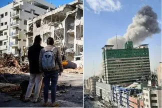 منطقه‌ای در تهران که ترامپ هر شب آنجا را می زند؛ صدا پشت صدا