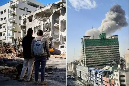 منطقه‌ای در تهران که ترامپ هر شب آنجا را می زند؛ صدا پشت صدا