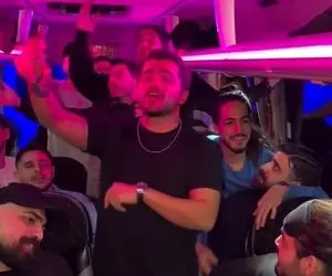 آواز پر طمطراق؛ جمع پایه پسرونه که میگن اینه تو اتوبوس چه بزن و برقصی دارن