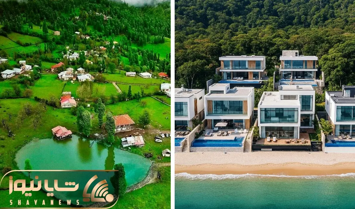 سفری مجازی به عمارت لوکس میلیاردرها در شمال؛ شهرک فردوس بویی از ایران نبرده سوئیسیه