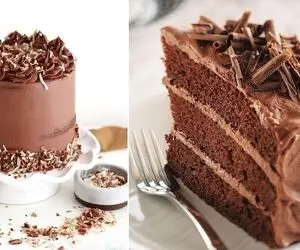 طرز تهیه کیک شکلاتی؛ ایشون خیلی خوشمزه و جذاب تشریف دارن
