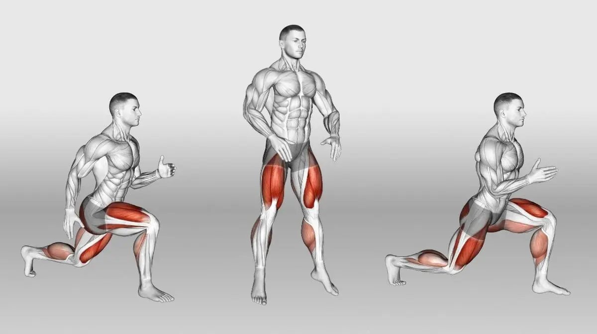 Jumping-Lunges