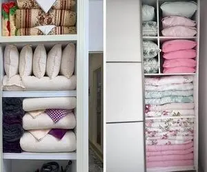 ترفند جا دادن لحاف تشک تو کمک دیواریه کوچیک / اینجوری چارتا تشک جای یه دونه رو میگیرن