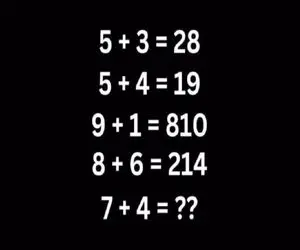 بازی فکری؛  آی کیوی بالای 140+ میخواد حل کردن این معادله ریاضی و گرفتن لایک طلایی