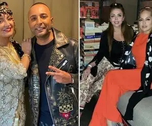 مهناز افشار با دو مثقال لباس عین تارزان از دیوار رفت بالا؛ گوشوارس یا لوستر سه طبقه!