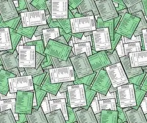 بازی فکری؛ آیا ضریب هوشی بالای شما می‌تواند اسکناس پنهان شده بین رسیدها را پیدا کند؟