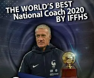 دیدیه دشان منتخب بهترین مربی ۲۰۲۰ 