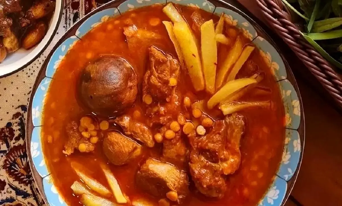 خورش نخود آله