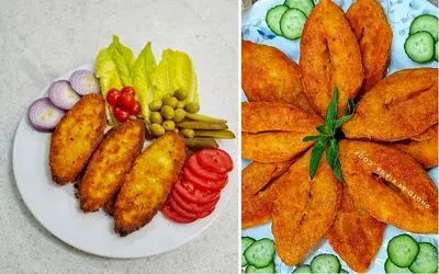 طرز تهیه کتلت بازاری به روش اصیل / کوکو سیب زمینی شیرازی ترد و خوشمزه