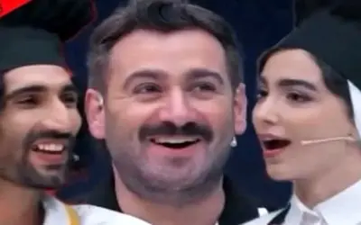 آواز شاد/آهنگ مازنی رحمان و رحیم  که سالن پر از شور شده/سارا و نیکا چه کیفی کردن  