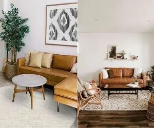 مبل قهوه ای با چه رنگ فرشی ست میشه؟/ از رنگ کرمی  فاصله بگیر که وقت تنوعه