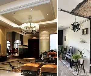 دکوراسیون خانه 350 متری مدرن و سنتی / این خونه 50 ساله سقفش ریخته ولی مثل قصر شیکه