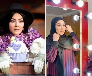 وقتی "مریم معصومی" همممش میخواد جلوی صف وایسته؛ بازیگوشی های دست و پا بشکون خانوم!