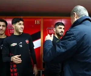 (عکس) خداحافظی گاریدو با ستاره های پرسپولیس