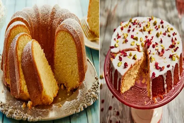 کیک هل و گلاب