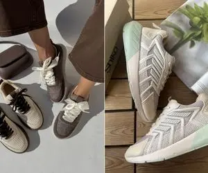 کتونی های دخترانه جدید 1404؛ لنگه اینا رو عمرا پیدا کنی کالکشن مخصوص سانتال مانتال ها