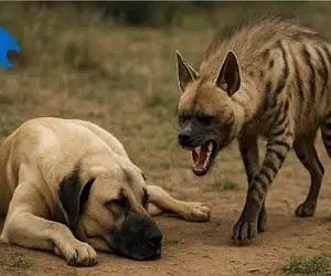 مستند حیات وحش؛ نبرد سگ کانگال و کفتار کریه المنظر برای حراست از گله