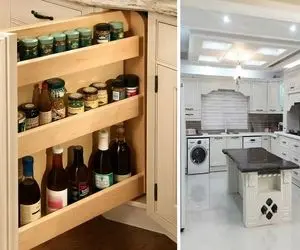 فضاسازی کابینت آشپزخانه به جدید ترین ورژن سال / دیگه هیچ جای خالیه پِرتی باقی نمیمونه