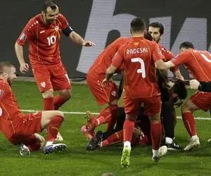 هدیه خاص برای حماسه‌ سازان فوتبال مقدونیه!