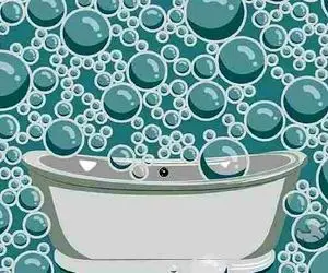 بازی فکری؛ تو وان حمام با حباب‌ صابون در حال پرواز یه اردک پنهون شده دریابش