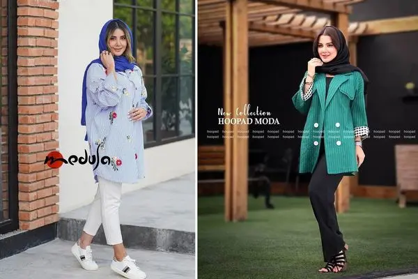 مانتوی راه راه