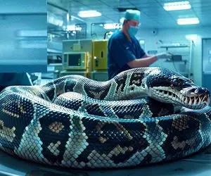 پرواربندی؛ مثل خیار پوست پیتون غول پیکر و کندن گوشتشم اسلایسی برش زدن واسه خورشت*