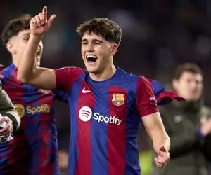 (عکس) مصدومیت وحشتناک مدافع جوان بارسلونا