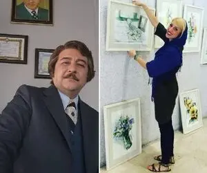 ازدواج دوم امیر حسین صدیق؛ ساناز برزگر همسر نقاش «آقای پدر» کیست؟