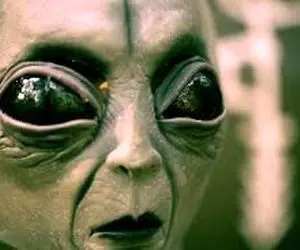 دیدن آدم فضایی ها در آسمان