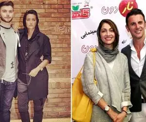 همسر قبل و بعد امین حیایی / خانوم اولش شد گنگستر آمریکا اما خانوم دومش کدبانو