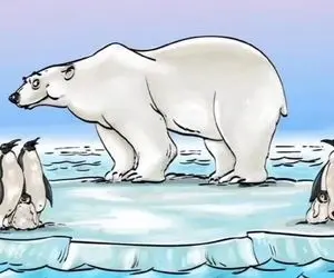 بازی فکری؛ به شیطان باید درس بدی اگه اشتباه خرس و قطبی و پنگوئن رو پیدا کنی