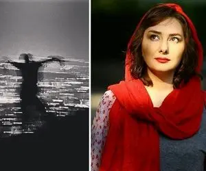 تصویری گُنگ و ترسناک از هانیه توسلی در جایی بلند! +عکس