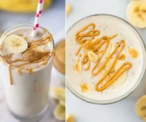 طرز تهیه اسموتی موز و کره بادام زمینی؛ تو پنج دقیقه کووول ترین نوشیدنی ممکن رو درست کن!