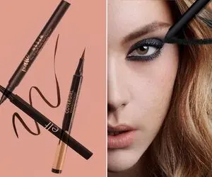 خط چشم اولتو حرفه ای میکشی و تو دومی میشی لعیا 2 ساله / ترفند قرینه کشیدنشو میگم برات