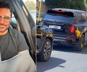 (عکس) گلزار با دست شکسته در باشگاه؛ آقای بازیگر چشم خورد؟