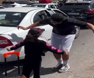 آواز محلی؛ دختربچه و عموش با زبون بی زبونی و حرکاتشون داد زدن که جنوبی هستن رو ویبره