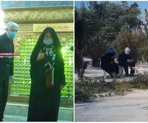تازه‌ترین تصویر از میرحسین موسوی و زهرا رهنورد
