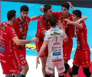 پوریا حسین خانزاده در فینال جام حذفی ایتالیا