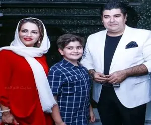 آواز اصیل؛ سالار عقیلی تو خونه ی لاکچریش خوند زنش پیانو زد پسرش تنبک استعدادو قورتیدن