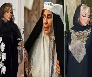 مرجانه گلچین زندگیش برعکسه عکسای 10سال پیشش با سن الانش میاد نه اینا؛ بی تابی سر مزار